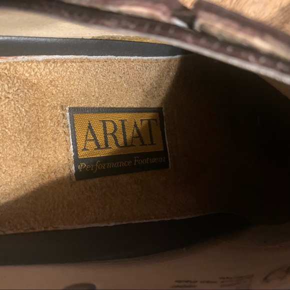 Ariat sling back mules croc 🐊 croc skin look - Picture 7 of 10